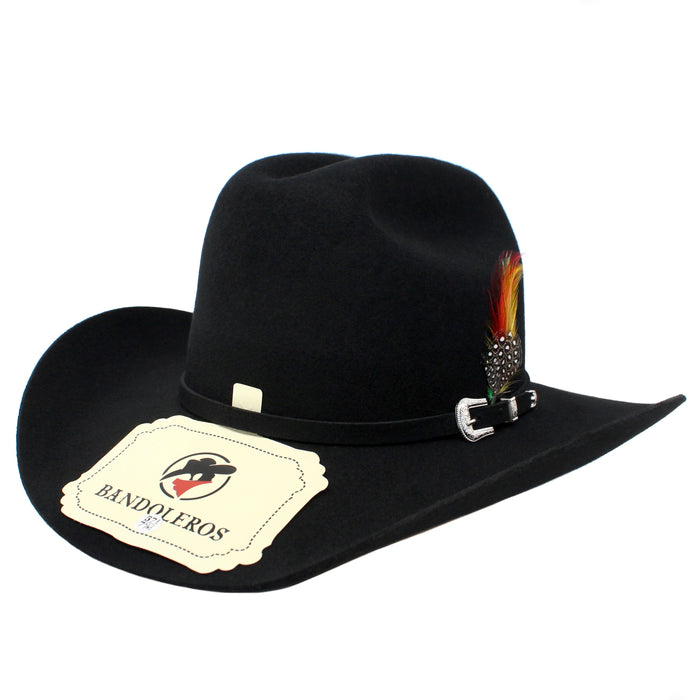 Bandoleros Sinaloa 50X Wool Hat- Black