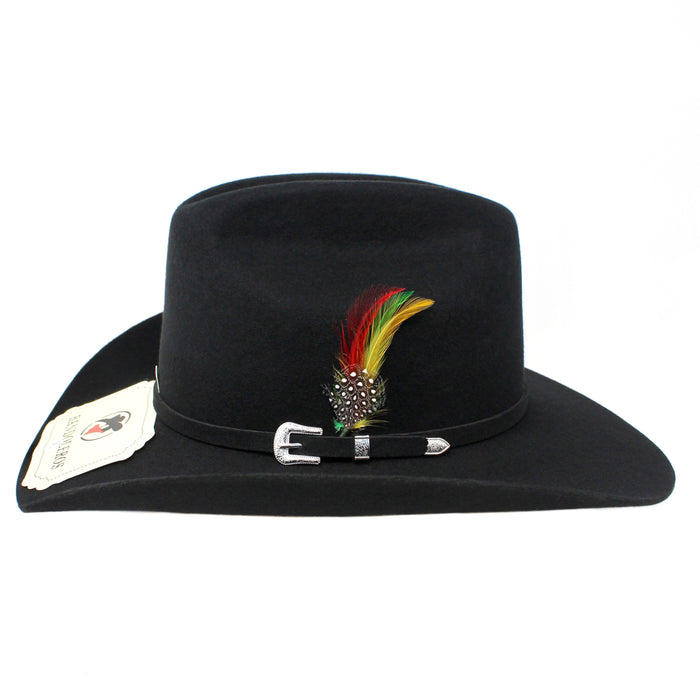 Bandoleros Sinaloa 50X Wool Hat- Black