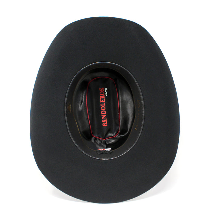 Bandoleros Sinaloa 50X Wool Hat- Black
