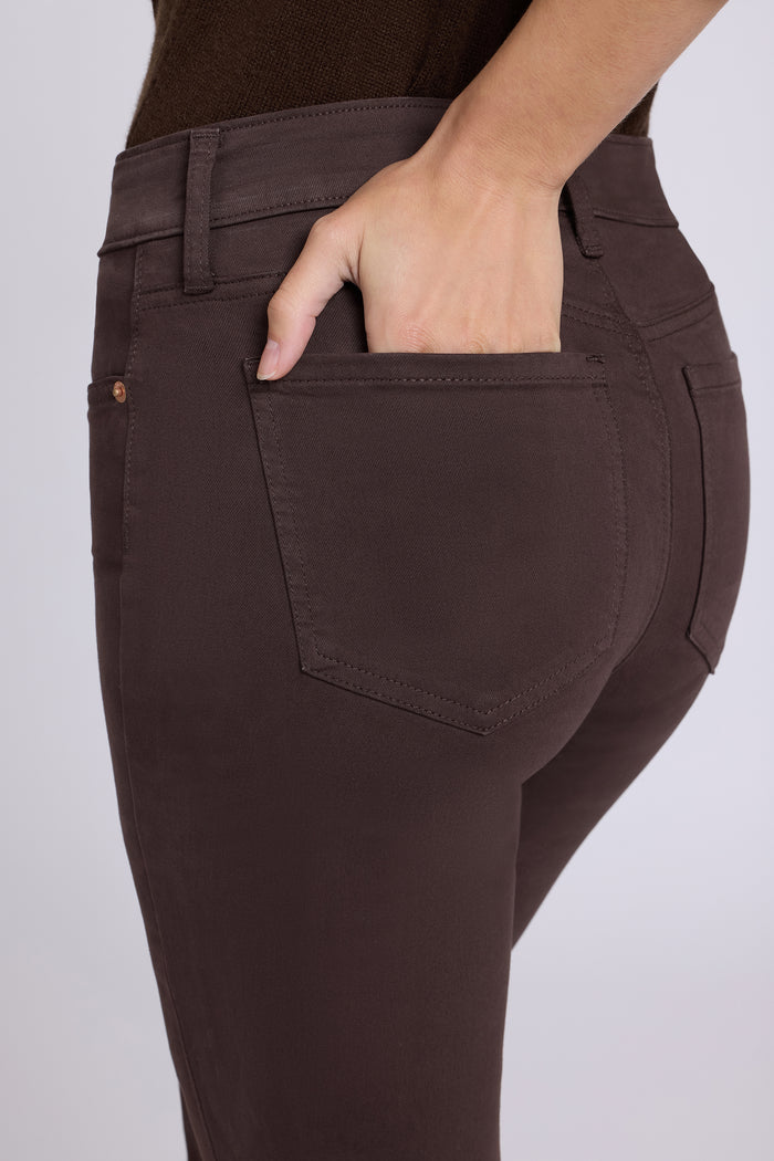 Barbara Bootcut Jeans - Bitter Chocolate