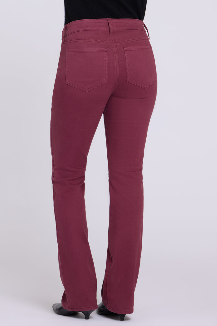 Barbara Bootcut Jeans - True Burgundy