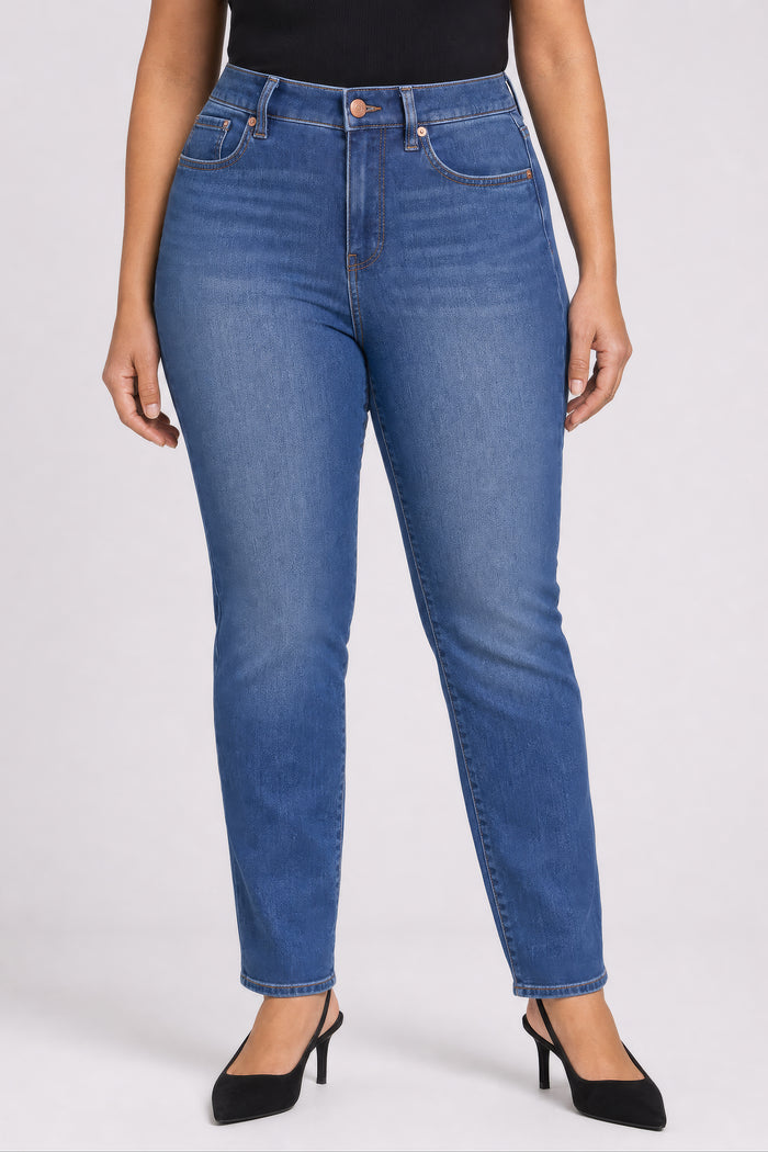 Barbara Bootcut Jeans In Plus Size - Elm