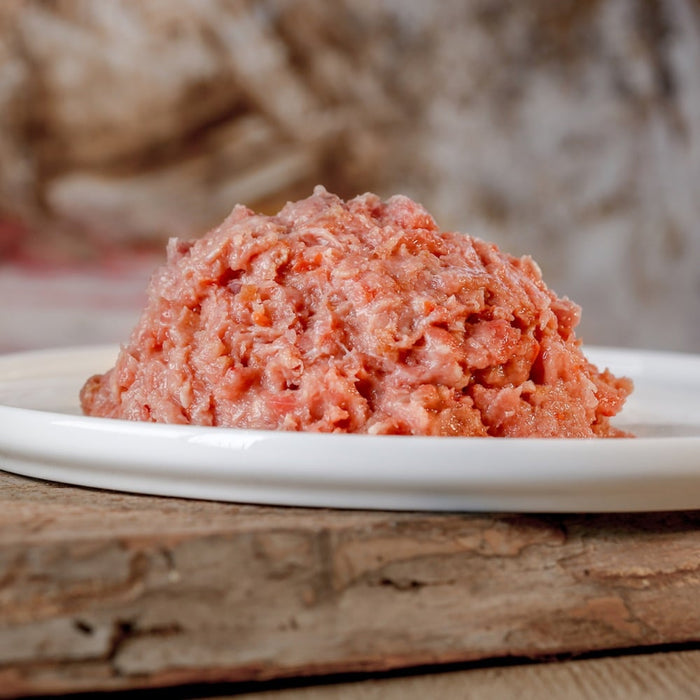 Barfgold Huhn-Komplett-Menü gewolft