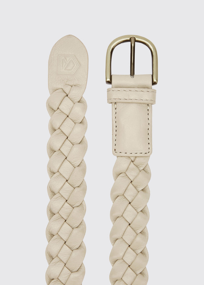 Belmore Women's Leather Belt - Oyster