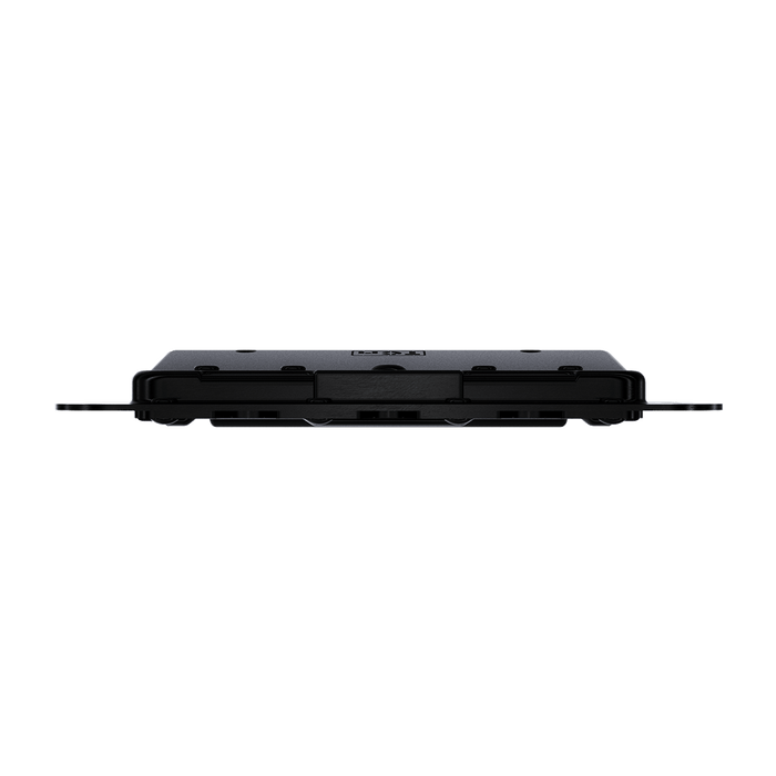 Black Medium Steel Recessed Handle with Deep Recess