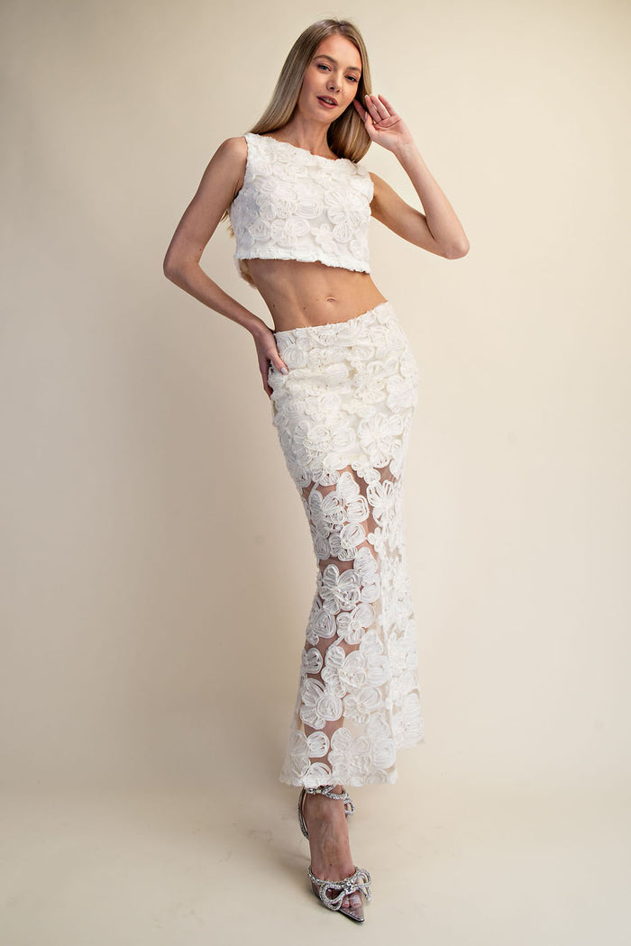 Blossom Lace Two Piece Set