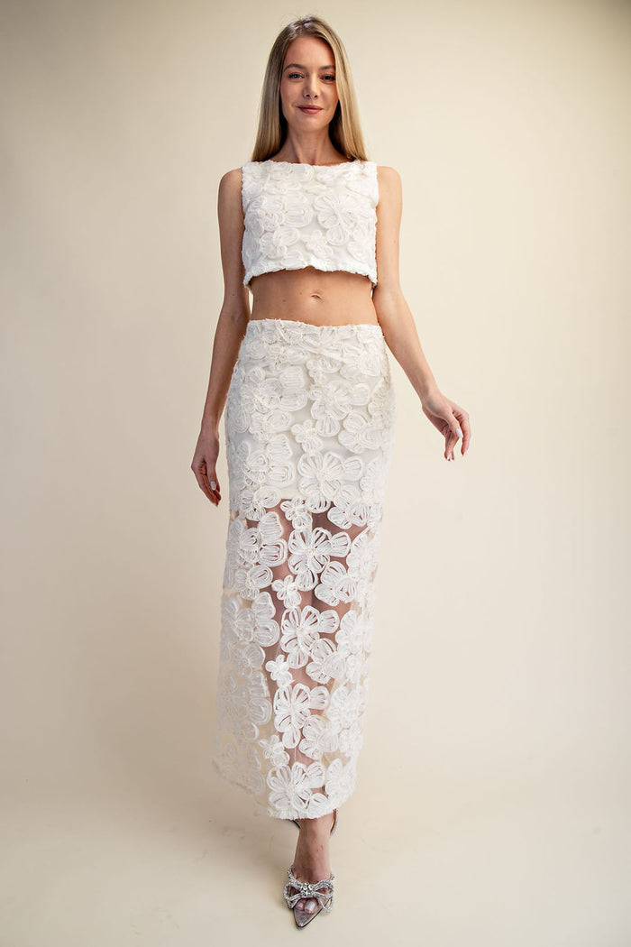Blossom Lace Two Piece Set