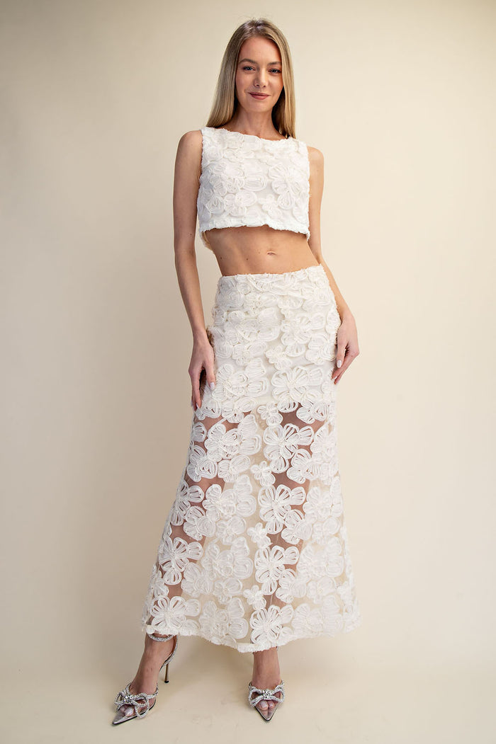 Blossom Lace Two Piece Set