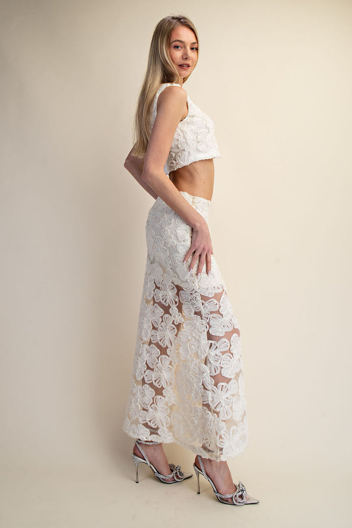 Blossom Lace Two Piece Set