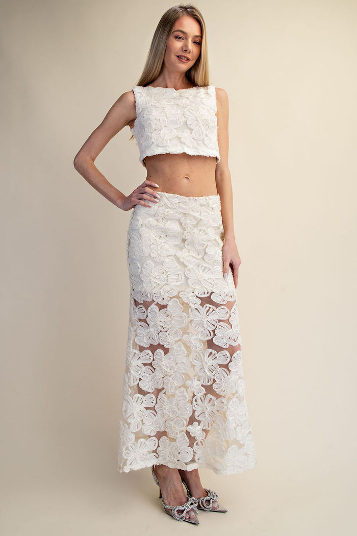 Blossom Lace Two Piece Set