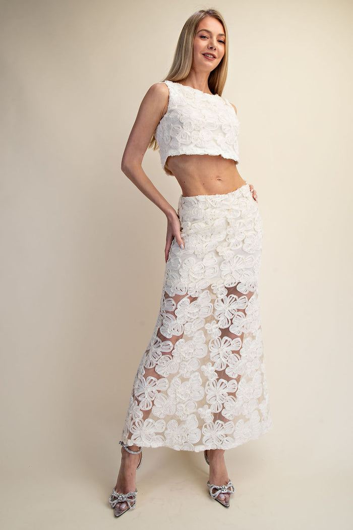Blossom Lace Two Piece Set