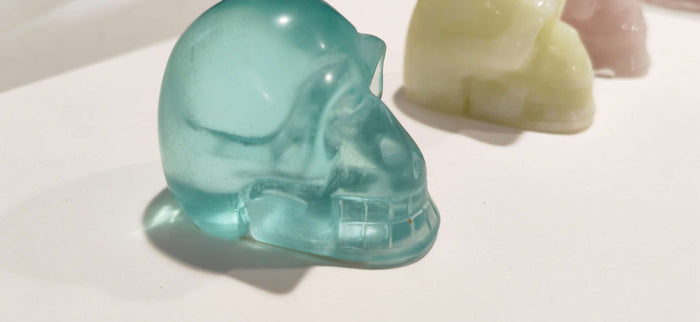Earthstore® Blue Obsidian Skull