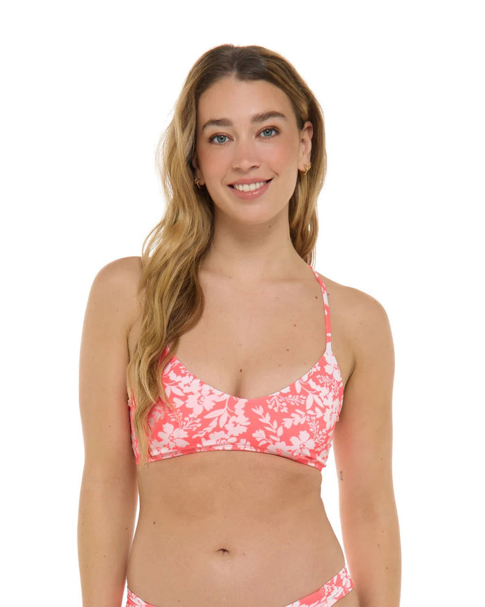 BODY GLOVE BLOOMS ALANI WOMENS SWIMWEAR TOP