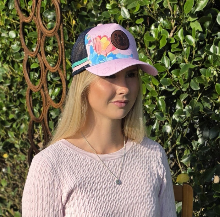 Branded Cowgirl Baby Pink Cap