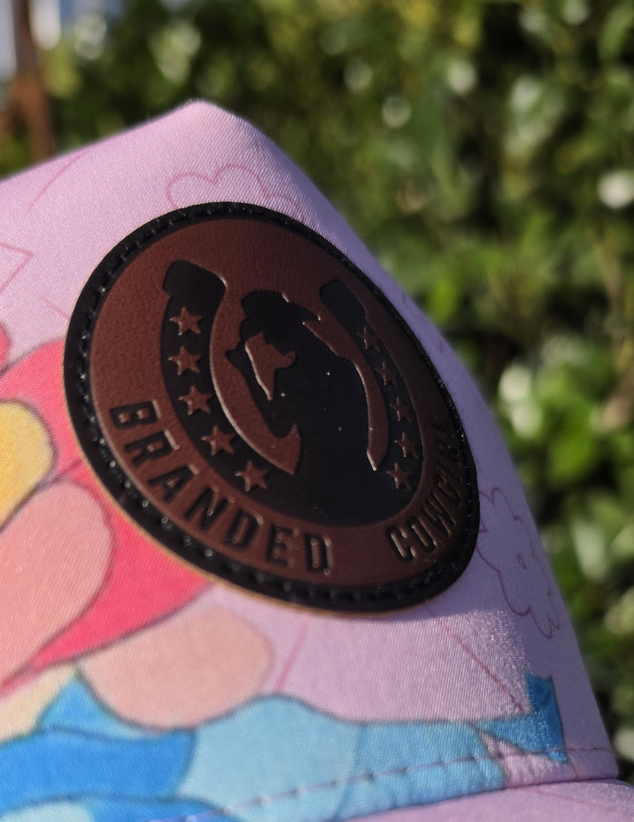 Branded Cowgirl Baby Pink Cap