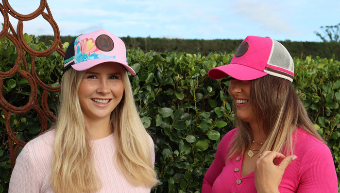 Branded Cowgirl Baby Pink Cap
