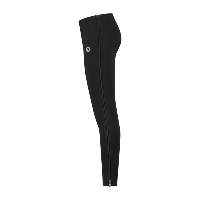 Rogelli Breno lange fietsbroek heren zwart zijkant.