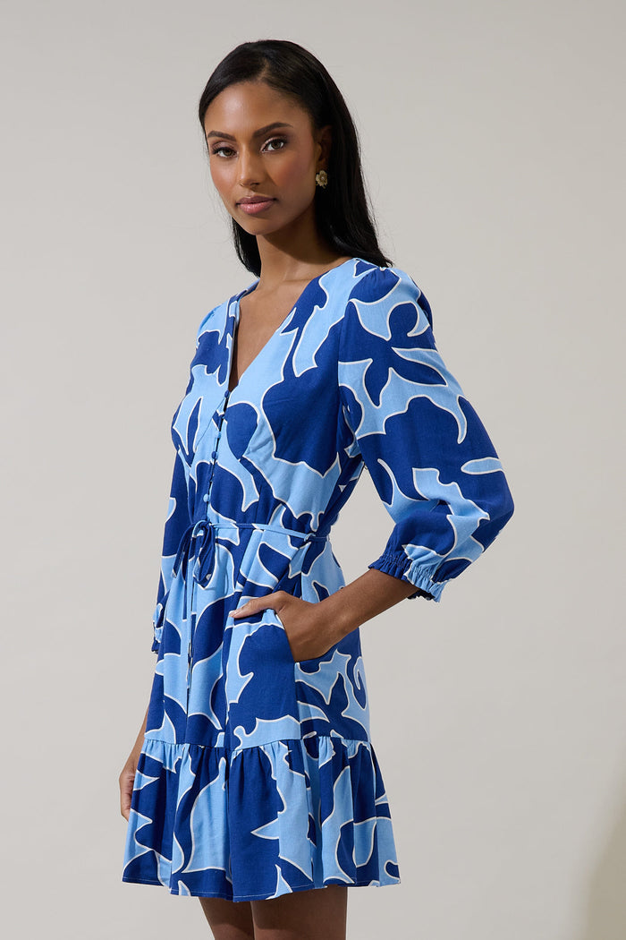 Briela Abstract Roana Mini Dress