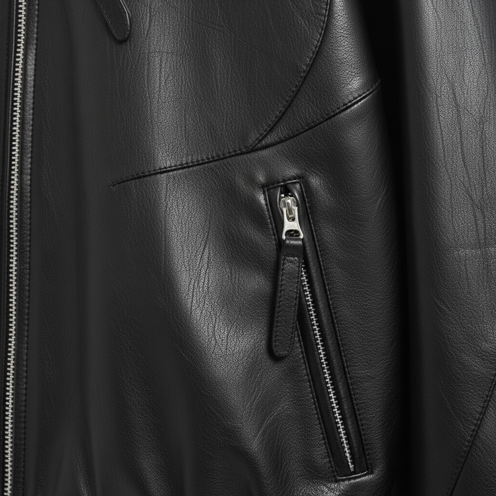 Buckle Collar Jacket by CRUX