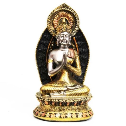 Buddha sitting on Alter