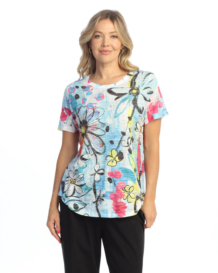 Burnout Short-Sleeve Top - AJ4