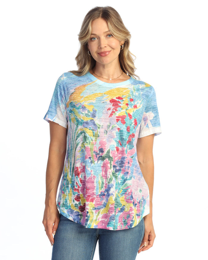Burnout Short-Sleeve Top - AJ4