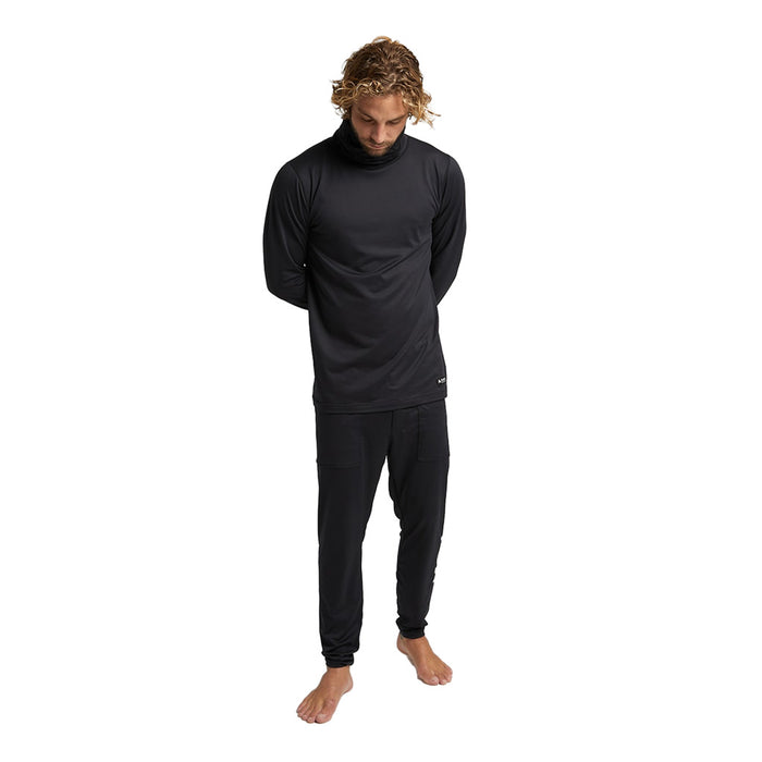 Burton Midweight Long Neck Thermal Top - True Black