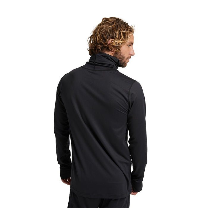 Burton Midweight Long Neck Thermal Top - True Black