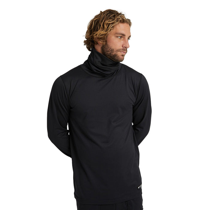 Burton Midweight Long Neck Thermal Top - True Black