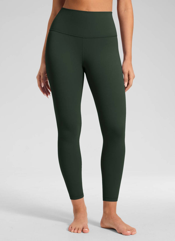 CRZ YOGA Women's Yoga Lounge High Rise Butterluxe Yoga Leggings 25'' Legend Green