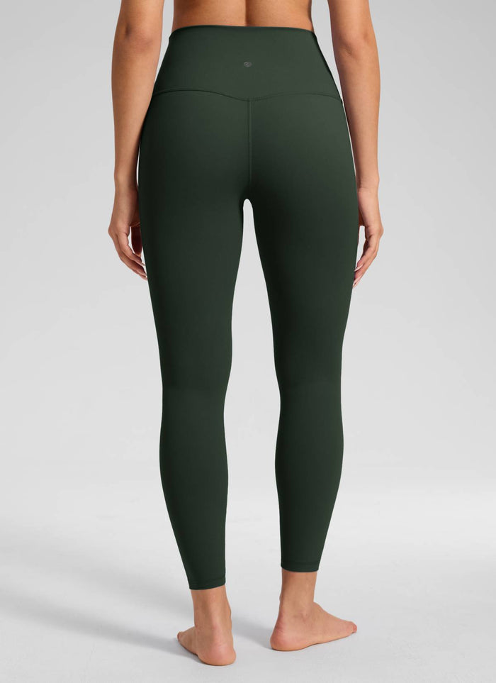 CRZ YOGA Women's Yoga Lounge High Rise Butterluxe Yoga Leggings 25'' Legend Green