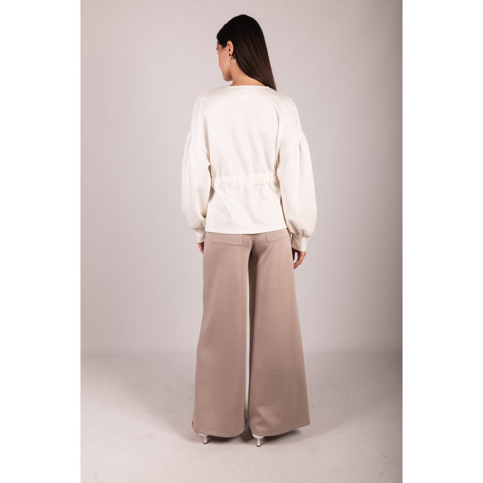 BYC - P. CILL Butter Modal, Wrap Cardigan 1101 - Ivory