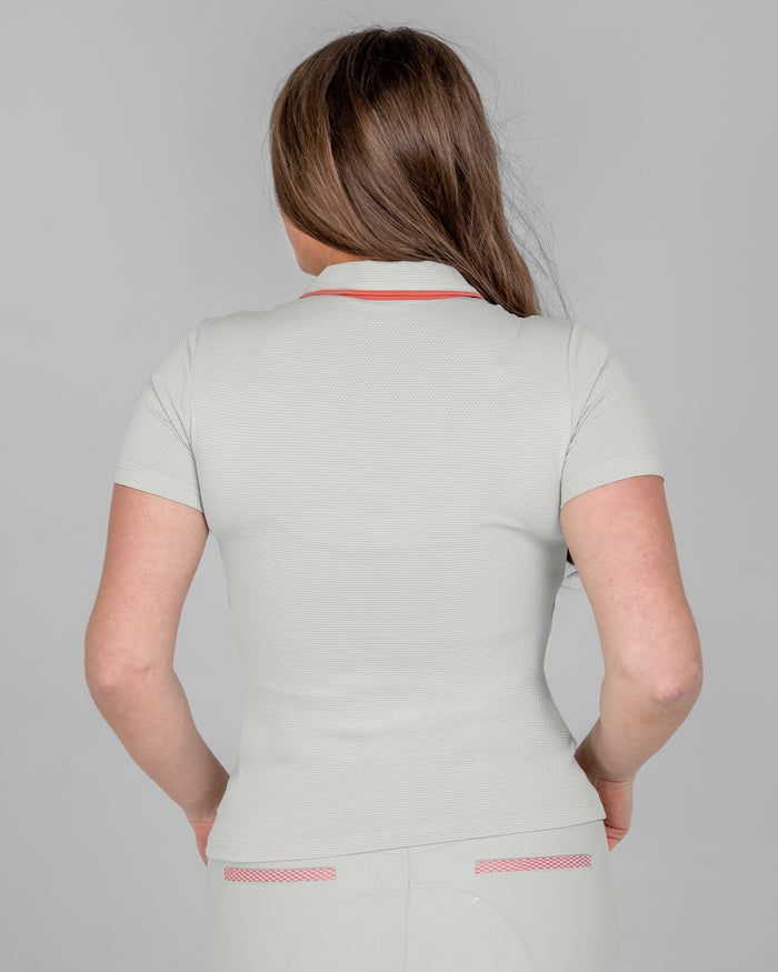 Calypso Short Sleeve Polo - Shell Grey
