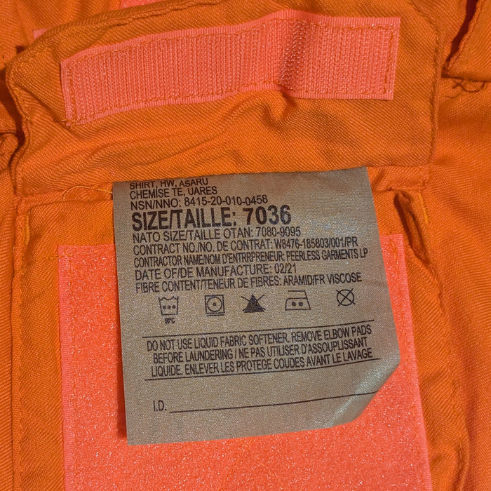 Canadian Search & Rescue Orange SAR-Tech Zip-Up Jacket