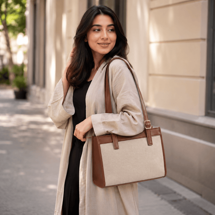 Canvas Belle Tote - astorebags.pk