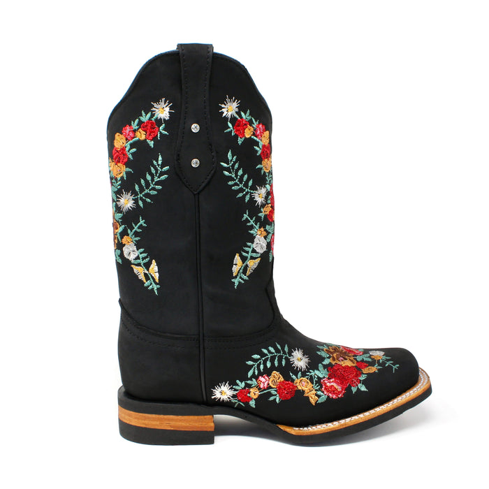 "Carolina" Artillero Narrow Square Toe Cowgirl Boot
