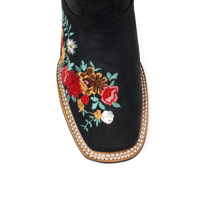 "Carolina" Artillero Narrow Square Toe Cowgirl Boot