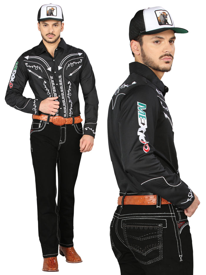 Centenario Bootcut Denim Jeans - Black