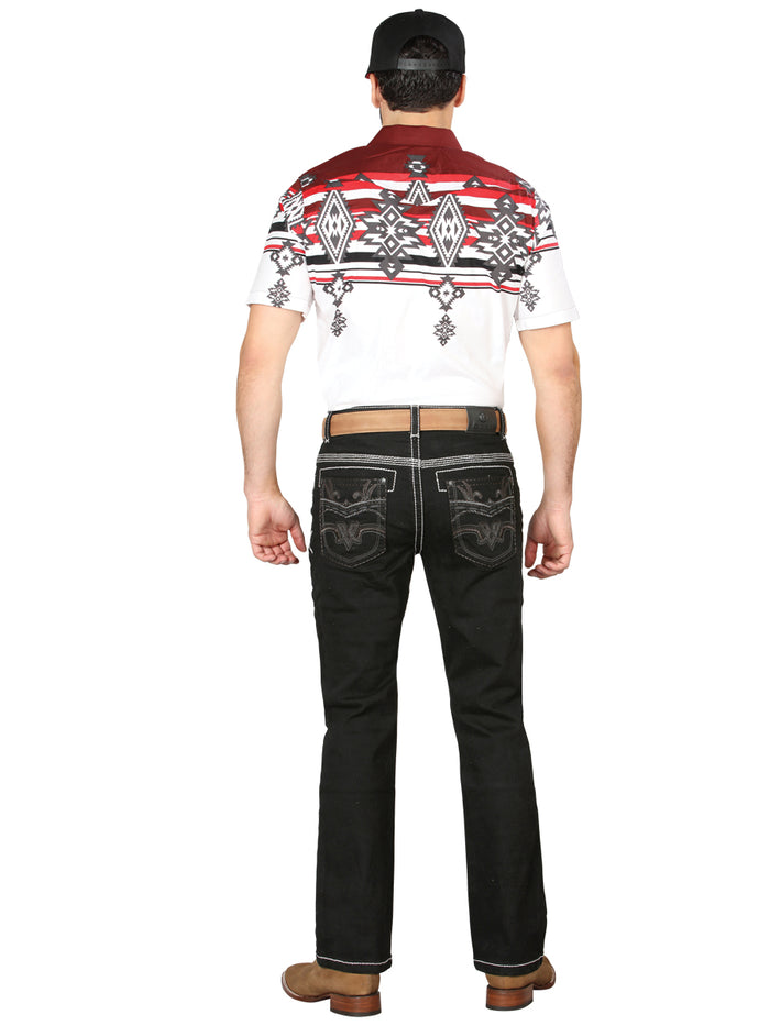 Centenario Bootcut Denim Jeans - Black