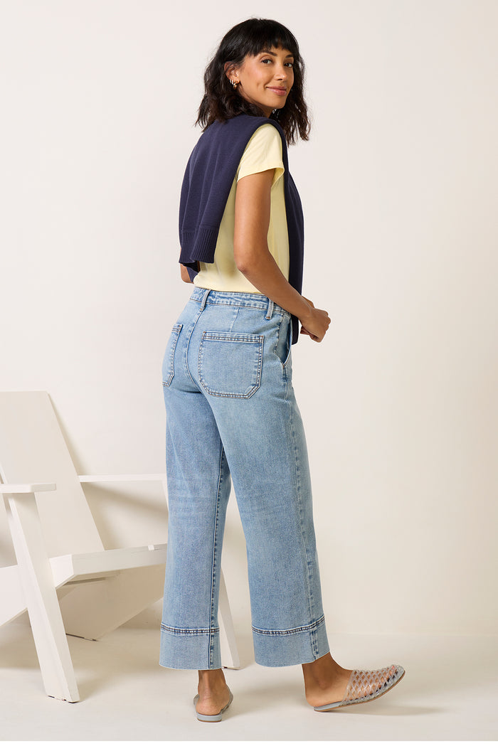 Charlotte Straight w Trouser Pockets