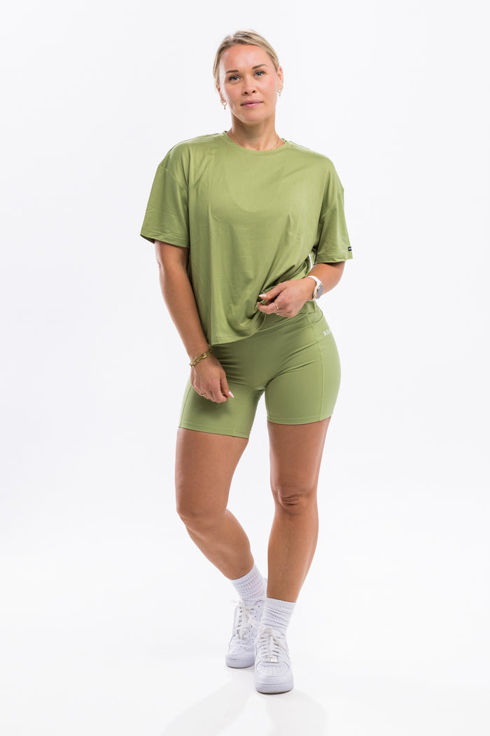 Chill Mode Tee - Rooted Green
