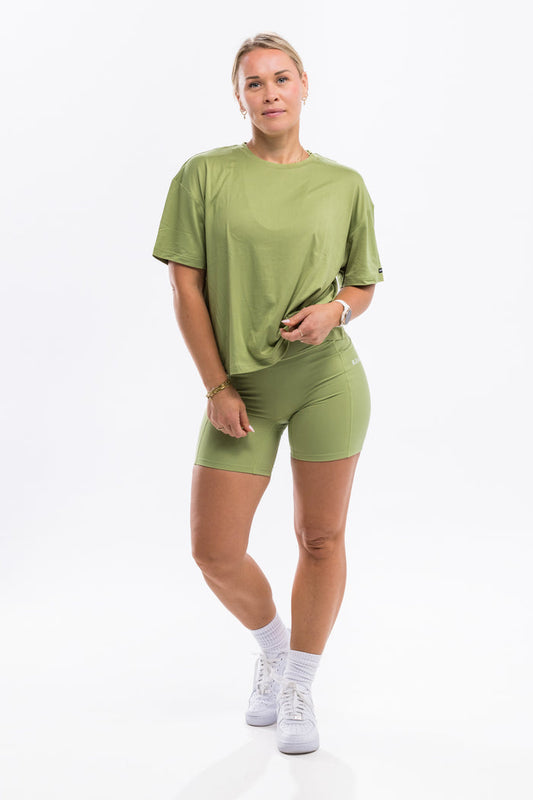 Chill Mode Tee - Rooted Green