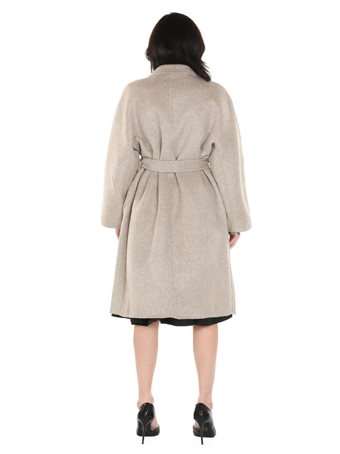 Classic Double Breasted Wool Coat - BTK COLLECTIONS