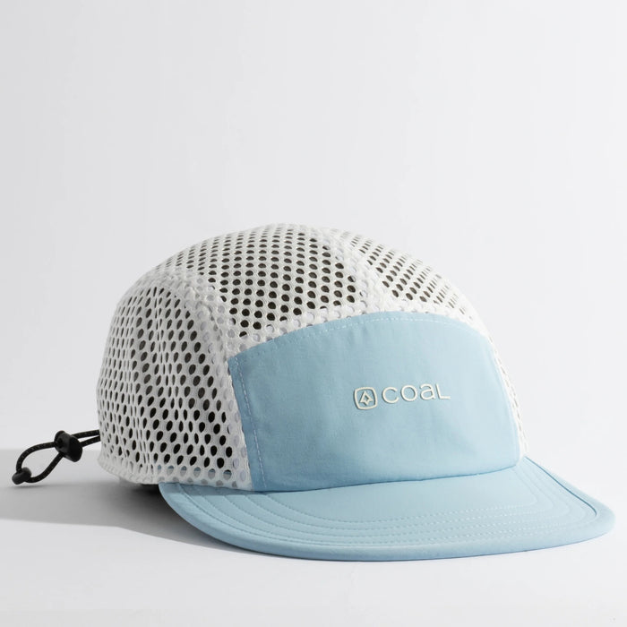 COAL THE PROVO MESH BREATHABLE 5 PANEL CAP PALE BLUE