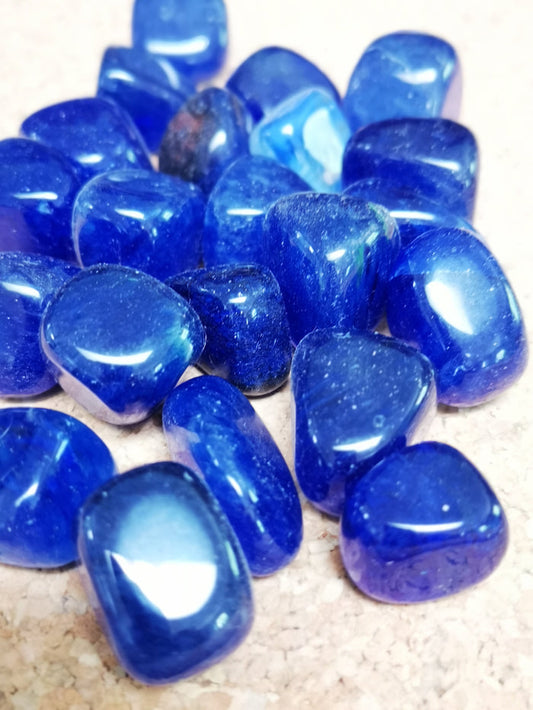 Earthstore® Cobalt Blue Obsidian - Tumblestone (Medium)