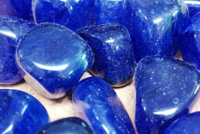 Earthstore® Cobalt Blue Obsidian - Tumblestone (Medium)