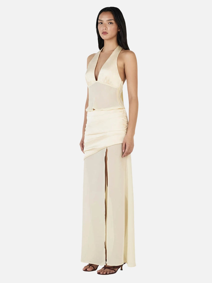 Constance Maxi Skirt - Buttercream