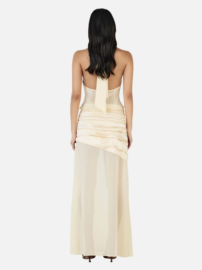 Constance Maxi Skirt - Buttercream
