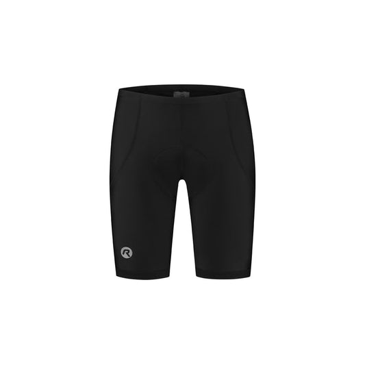 Rogelli Core korte fietsbroek zonder bretels heren zwart voorkant.