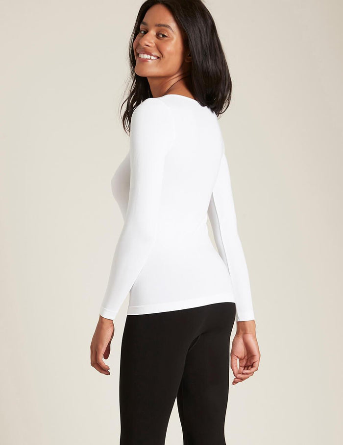 Crew Neck Long Sleeve Top